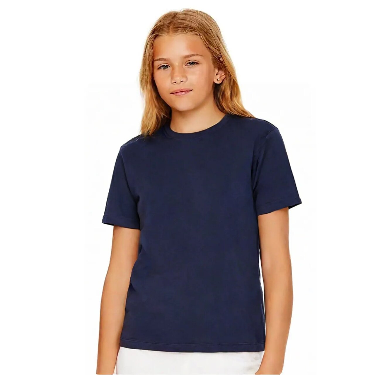 Gildan Youth Light Cotton Crewneck Short Sleeve T-Shirt for School, Sports & Casual Wear Everyday Tee